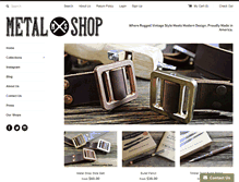 Tablet Screenshot of metalshopct.com